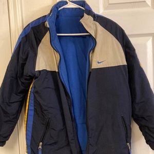 Boys coat Nike reversible no hood